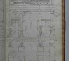 Antoine Desgodets (1653-1728). Recœuil des estudes d'architectures que j’ay fait à Rome [...]. 1682. © Bibliothèque de l'Institut de France